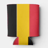 Koelbox met vlag van België Blikjeskoeler (Achterkant)