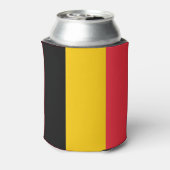 Koelbox met vlag van België Blikjeskoeler (Blikje Achterkant)