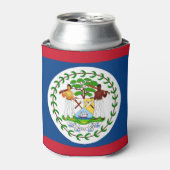 Koelbox met vlag van Belize Blikjeskoeler (Blikje Voorkant)