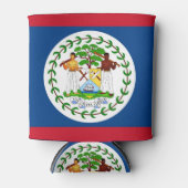 Koelbox met vlag van Belize Blikjeskoeler (Voorkant)