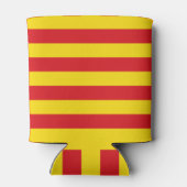 Koelbox met vlag van Catalonië, Spanje Blikjeskoeler (Achterkant)