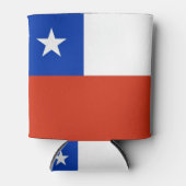Koelbox met vlag van Chili Blikjeskoeler (Voorkant)
