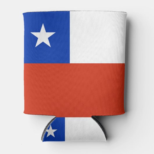 Koelbox met vlag van Chili Blikjeskoeler (Voorkant)
