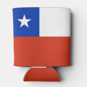 Koelbox met vlag van Chili Blikjeskoeler (Achterkant)