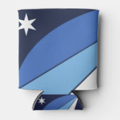 Koelbox met vlag van Columbia, South Carolina Blikjeskoeler (Voorkant)