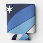 Koelbox met vlag van Columbia, South Carolina Blikjeskoeler (Achterkant)