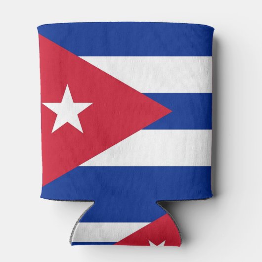 Koelbox met vlag van Cuba Blikjeskoeler (Achterkant)