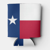 Koelbox met vlag van de Amerikaanse staat Texas. Blikjeskoeler (Voorkant)