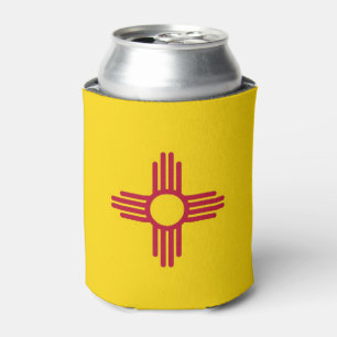 Koelbox met vlag van de staat New Mexico, Verenigd Blikjeskoeler