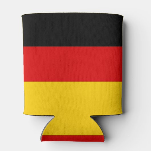Koelbox met vlag van Duitsland Blikjeskoeler (Achterkant)