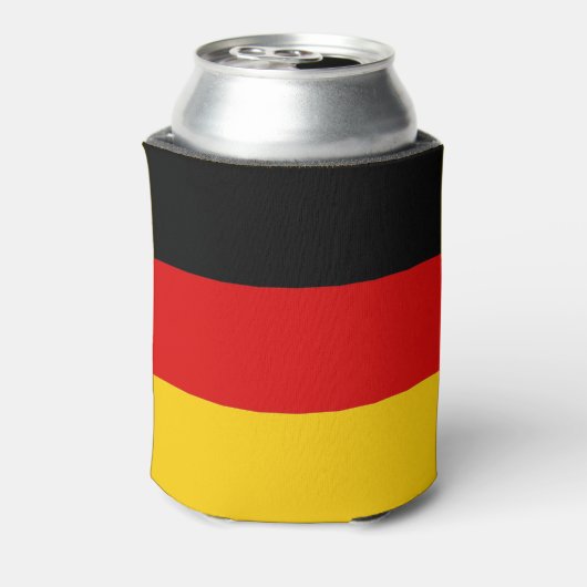 Koelbox met vlag van Duitsland Blikjeskoeler (Blikje Achterkant)