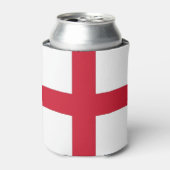 Koelbox met vlag van Engeland, Verenigd Koninkrijk Blikjeskoeler (Blikje Voorkant)