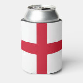 Koelbox met vlag van Engeland, Verenigd Koninkrijk Blikjeskoeler (Blikje Achterkant)