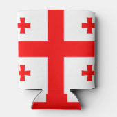 Koelbox met vlag van Georgië Blikjeskoeler (Achterkant)
