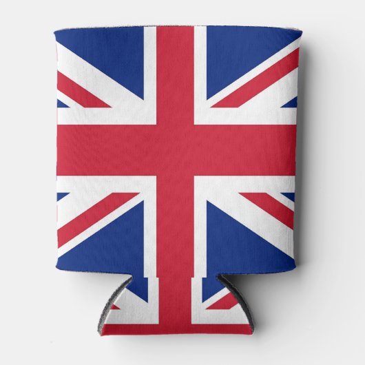Koelbox met vlag van Groot-Brittannië Blikjeskoeler (Voorkant)