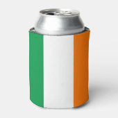 Koelbox met vlag van Ierland Blikjeskoeler (Blikje Voorkant)