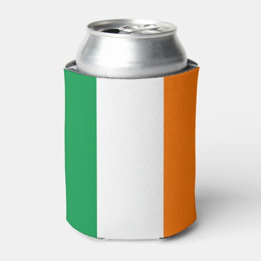 Koelbox met vlag van Ierland Blikjeskoeler (Blikje Voorkant)