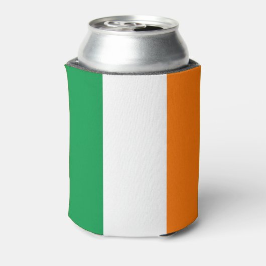 Koelbox met vlag van Ierland Blikjeskoeler (Blikje Achterkant)