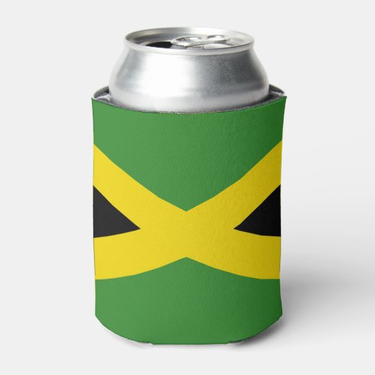 Koelbox met vlag van Jamaica Blikjeskoeler (Blikje Voorkant)