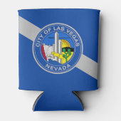 Koelbox met vlag van Las Vegas City, Verenigde Sta Blikjeskoeler (Voorkant)