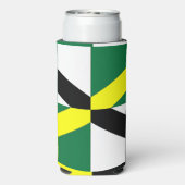 Koelbox met vlag van Monterey City, Verenigde Stat Seltzer Blikjeskoeler (Seltzer Achterkant)