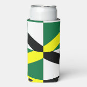 Koelbox met vlag van Monterey City, Verenigde Stat Seltzer Blikjeskoeler (Seltzer Voorkant)