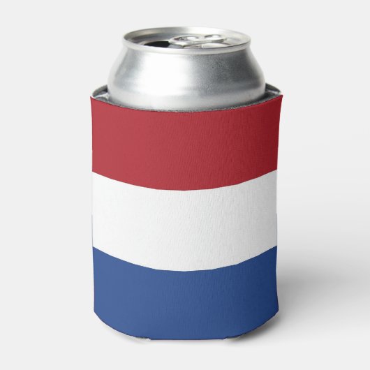 Koelbox met vlag van Nederland Blikjeskoeler (Blikje Voorkant)