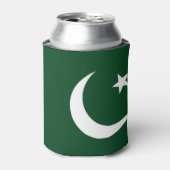 Koelbox met vlag van Pakistan Blikjeskoeler (Blikje Voorkant)