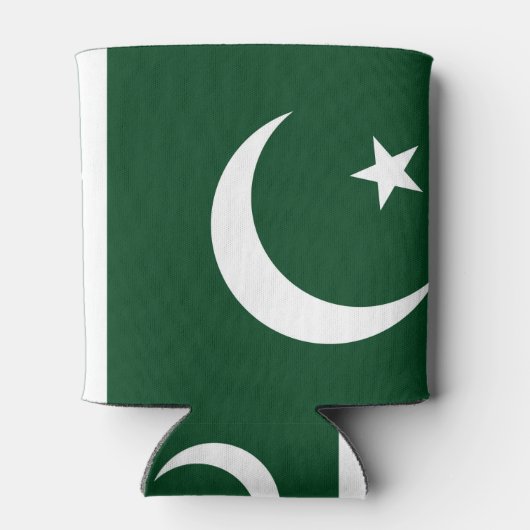 Koelbox met vlag van Pakistan Blikjeskoeler (Achterkant)