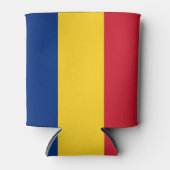 Koelbox met vlag van Roemenië Blikjeskoeler (Voorkant)