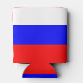 Koelbox met vlag van Rusland Blikjeskoeler (Achterkant)