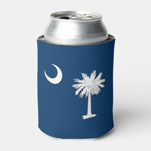Koelbox met vlag van South Carolina State, Verenig Blikjeskoeler (Blikje Voorkant)
