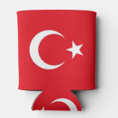 Koelbox met vlag van Turkije Blikjeskoeler (Achterkant)