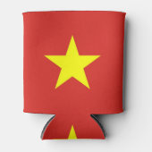 Koelbox met vlag van Vietnam Blikjeskoeler (Voorkant)