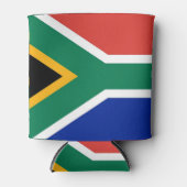 Koelbox met vlag van Zuid-Afrika Blikjeskoeler (Voorkant)
