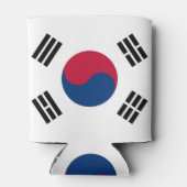 Koelbox met vlag van Zuid-Korea Blikjeskoeler (Achterkant)