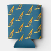 Koelbox met wielsurfen blikjeskoeler (Achterkant)