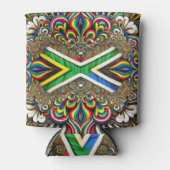 Koelbox met Zuid-Afrikaanse kleuren ontwerp Blikjeskoeler (Voorkant)