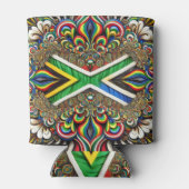 Koelbox met Zuid-Afrikaanse kleuren ontwerp Blikjeskoeler (Achterkant)