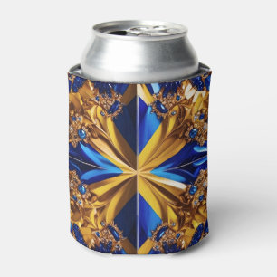 Koelbox met Zweden Kleuren ontwerp Blikjeskoeler