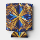 Koelbox met Zweden Kleuren ontwerp Blikjeskoeler (Achterkant)