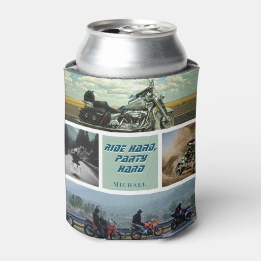 Koelbox motorfiets motorfiets accessoire blikjeskoeler (Blikje Voorkant)