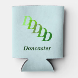 Koelbox - Naam met Initialen (groen) Blikjeskoeler