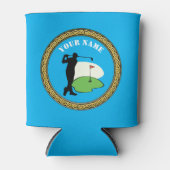 Koelbox - Naam toevoegen - Golfer Blikjeskoeler (Voorkant)