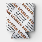 KOELBOX - Niet alle whisky is BOURBON! Blikjeskoeler (Voorkant)