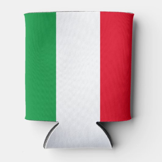 Koelbox onder Italiaanse vlag Blikjeskoeler (Voorkant)