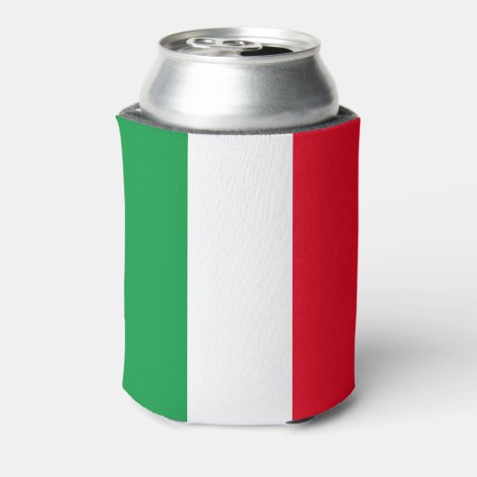 Koelbox onder Italiaanse vlag Blikjeskoeler (Blikje Achterkant)