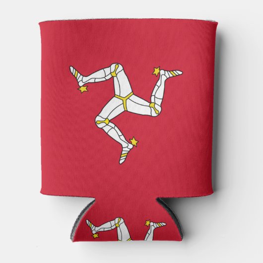 Koelbox onder Man vlag, Verenigd Koninkrijk Blikjeskoeler (Voorkant)