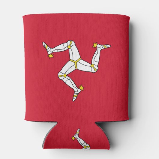 Koelbox onder Man vlag, Verenigd Koninkrijk Blikjeskoeler (Achterkant)