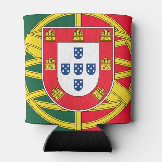 Koelbox onder Portugese vlag Blikjeskoeler (Achterkant)
